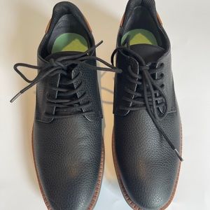 Dr. School’s Men’s Sync Plain Toe Casual Oxford Shoes New Black/Black Smooth